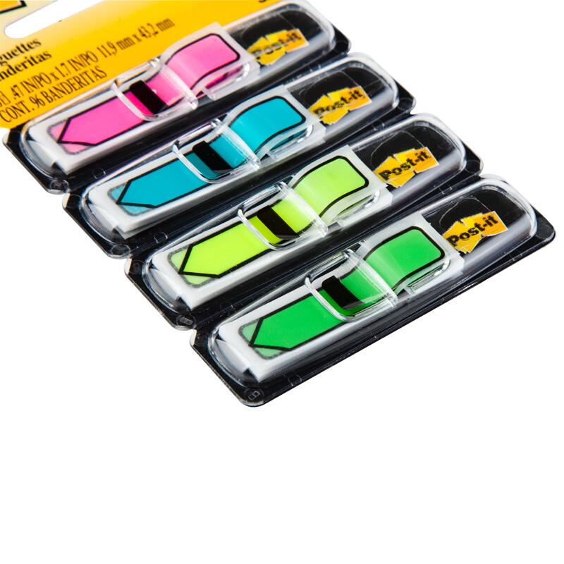 3M（Post-it） 684-ARR4 箭頭指示標(biāo)簽/報(bào)事貼 24片*4色/包_http://lucerna.cn/img/images/C201902/1551164402023.jpg