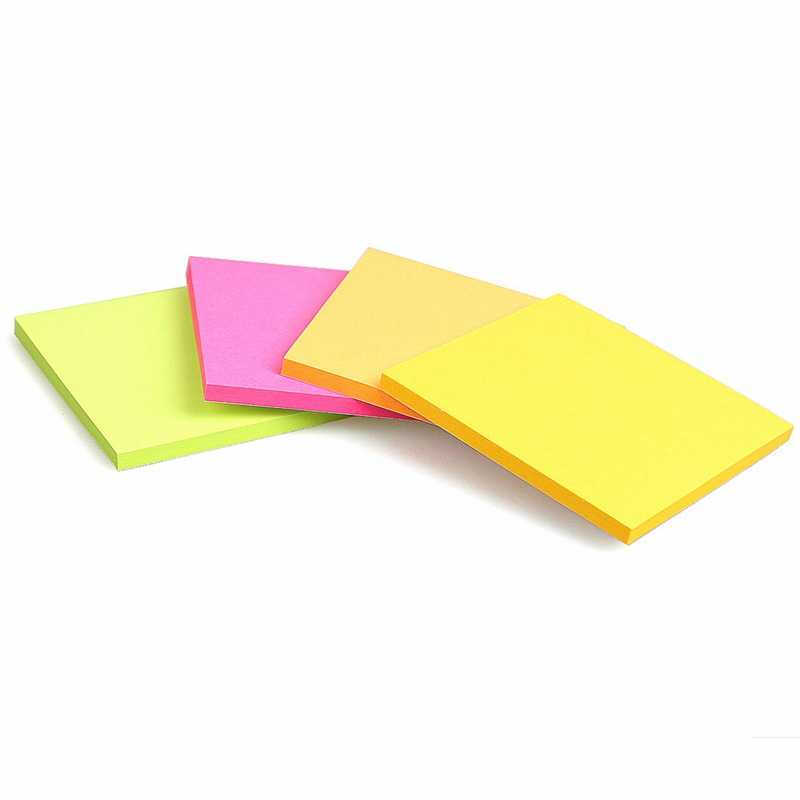 3M（Post-it） 654M1 四色報事貼/便條紙 50張*4色/包_http://lucerna.cn/img/images/C201902/1551164642791.jpg