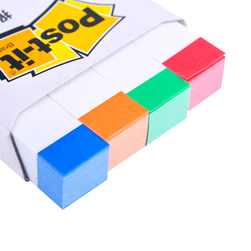 3M（Post-it） 550R 報事貼/指示標簽/分頁標簽 14×75mm 100張*4色/包_http://lucerna.cn/img/images/C201902/1551164921438.jpg