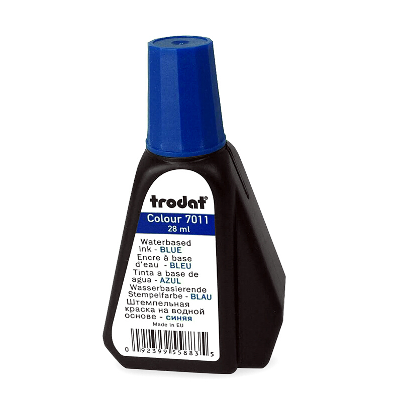 卓達(dá)（trodat） 7011 自動(dòng)回墨印油 28ml(藍(lán)色)