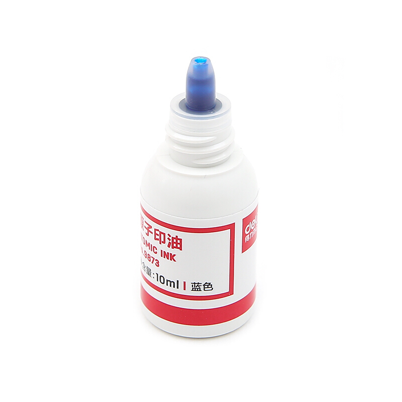 得力（deli） 9873 原子快干印油 印泥 10ml(藍(lán)色)_http://lucerna.cn/img/images/C201903/1552008474325.jpg