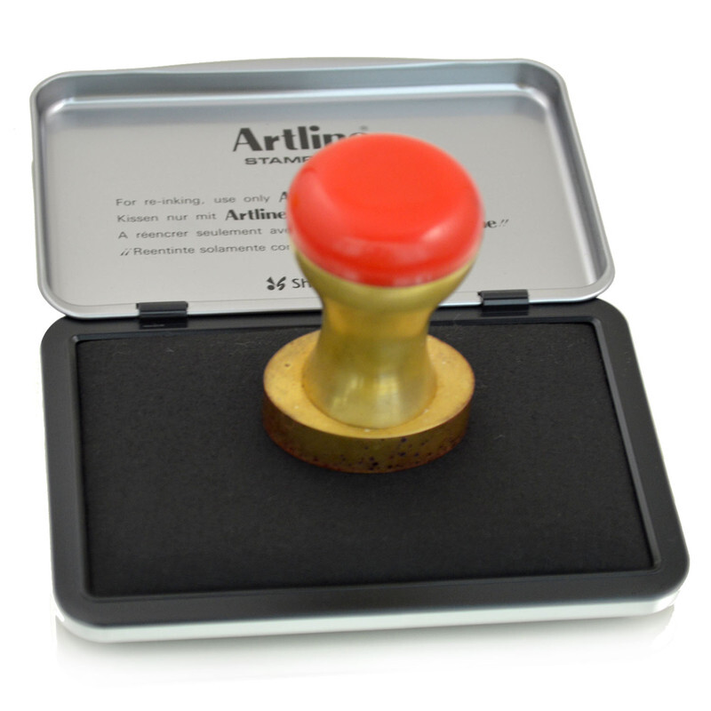 旗牌（Artline） 雅麗 EHJ-3  速干印臺(tái) 財(cái)務(wù)專用印臺(tái)（黑色）