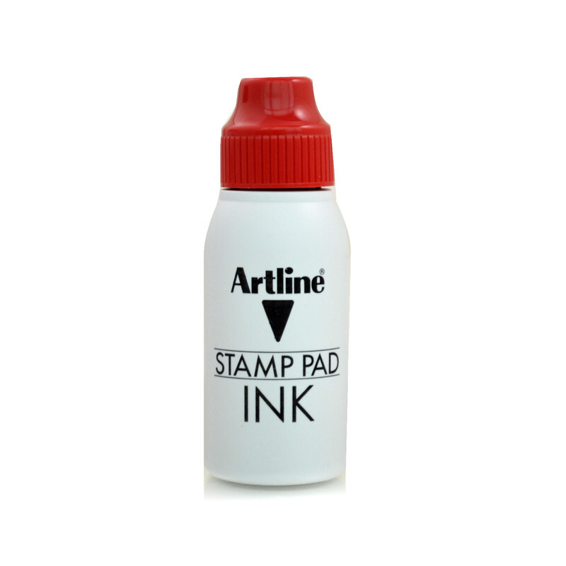 旗牌（Artline） 雅麗ESA-2N 辦公印臺(tái)補(bǔ)充印油50ml(紅色)