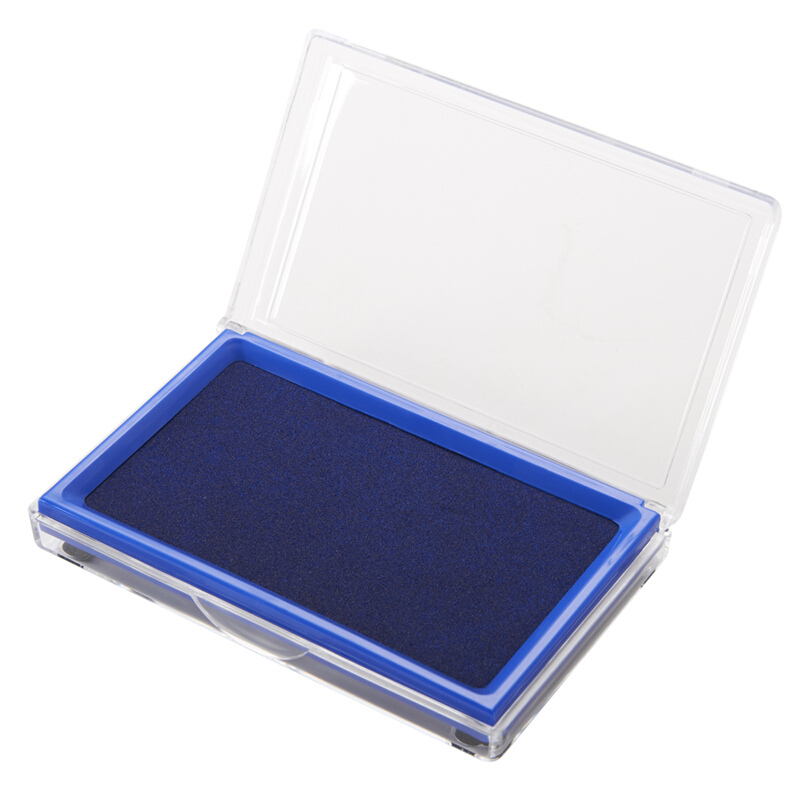 晨光（M&G） AYZ97513 財(cái)務(wù)專用方形透明快干印臺(tái)印泥138*88mm(藍(lán)色)