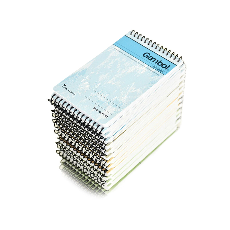 渡邊（Gambol） SA7506 螺旋豎翻筆記本 A7/50頁 24本/包 (包)_http://lucerna.cn/img/images/C201903/1552284283436.jpg
