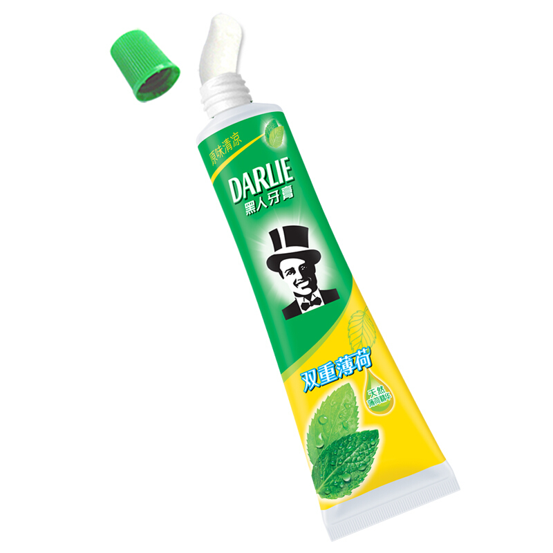 黑人（DARLIE） 雙重薄荷  牙膏 90g_http://lucerna.cn/img/images/C201903/1552294431782.jpg