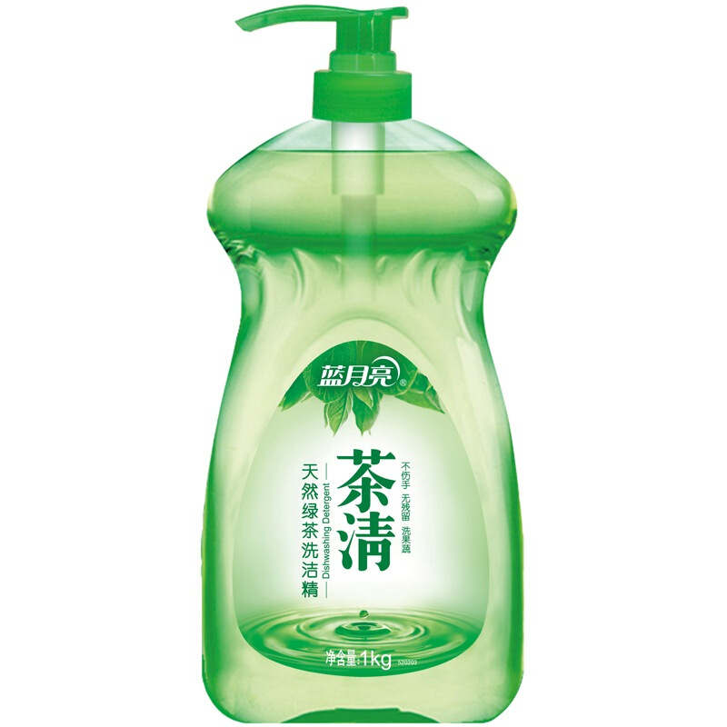 藍月亮  茶清 天然綠茶洗潔精1kg_http://lucerna.cn/img/images/C201904/1556255669385.jpg
