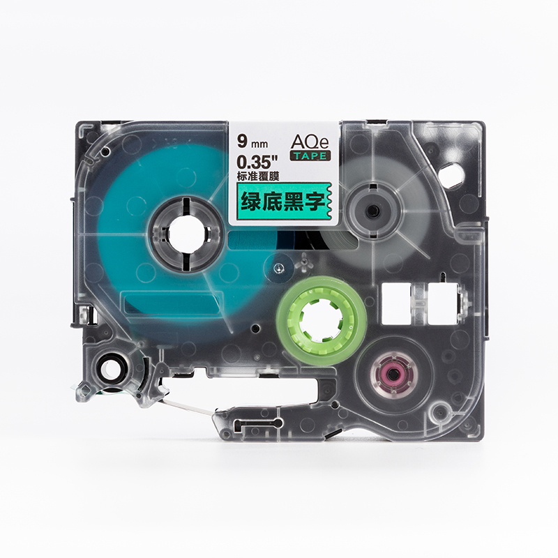 愛墨 AQe-651（24mm）標準覆膜標簽打印機色帶  白底黑字_http://lucerna.cn/img/images/C201907/1564102967937.jpg