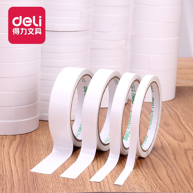 得力（deli） 雙面膠帶( 30406/18mm*10y)_http://lucerna.cn/img/images/C201908/1566194710602.jpg