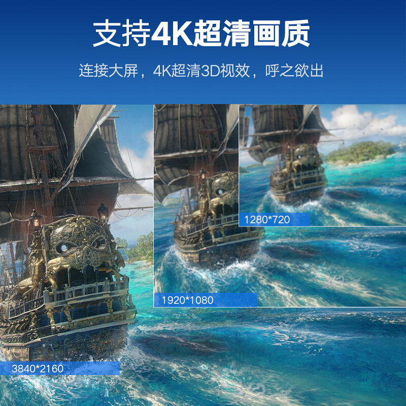 綠聯(lián)（UGREEN）HDMI線工程級 4K數(shù)字高清線3D視頻線 5米/10109_http://lucerna.cn/img/images/C201909/1569316937818.jpg