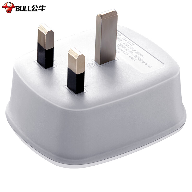 公牛（BULL） 電源旅行轉(zhuǎn)換器插座/轉(zhuǎn)換插頭 GN-L01CE(USB英標(biāo)轉(zhuǎn)國(guó)標(biāo)（國(guó)外使用）)_http://lucerna.cn/img/images/C201910/1570688630672.jpg