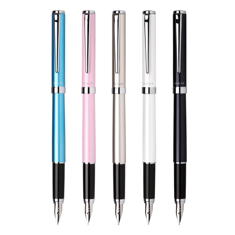 百樂(lè)（PILOT）FCAN3SRCGDF-I30B-ZH Cavalier卡佛里亞鋼筆墨水套裝禮盒成人學(xué)生書(shū)寫(xiě)練字送禮 (M尖/黑色)_http://lucerna.cn/img/images/C201910/1571020249439.jpg