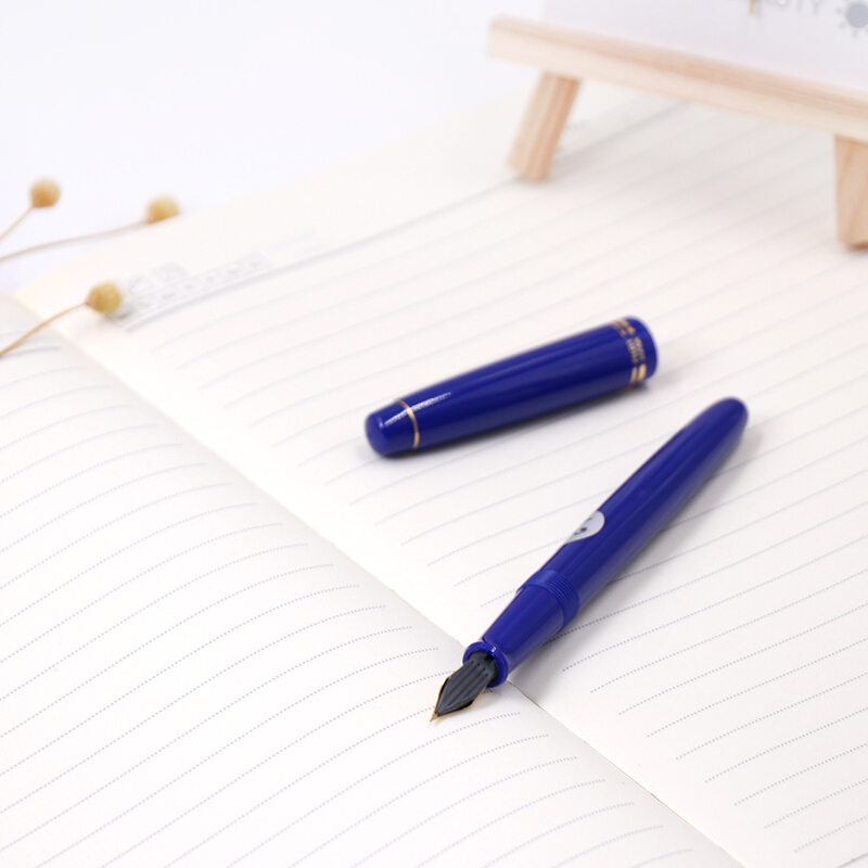 百樂(lè)（PILOT）FP-78G+鋼筆套裝   商務(wù)簽字筆練字送禮鋼筆墨水復(fù)古禮盒裝 (F尖藍(lán)色)_http://lucerna.cn/img/images/C201910/1571125770741.jpg