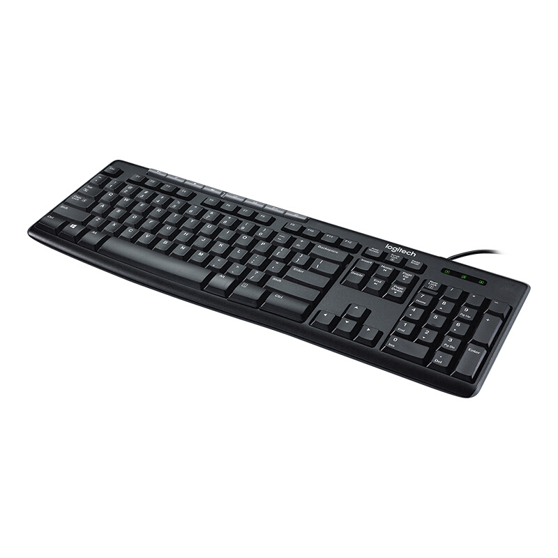 羅技（Logitech）K200 鍵盤 有線鍵盤 辦公鍵盤 全尺寸 黑色_http://lucerna.cn/img/images/C201910/1572506200251.jpg