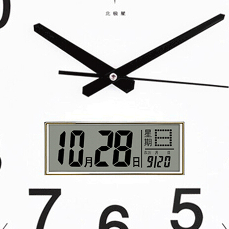 北極星帶日歷掛鐘2901_http://lucerna.cn/img/images/C201911/1573804472930.jpg