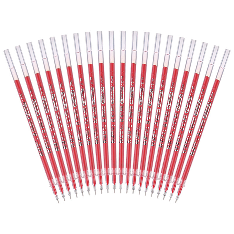 晨光（M&G）0.5mm全針管簽字筆替芯AGR640C3/20支裝(紅色)_http://lucerna.cn/img/images/C202007/1594780229028.jpg