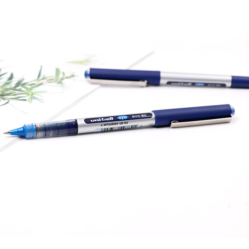 三菱（uni）UB-150（可透視）中性筆 簽字筆0.5mm 單支 (藍色) _http://lucerna.cn/img/images/C202007/1594785753245.jpg