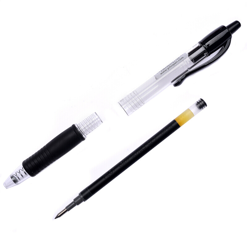 百樂（PILOT）BL-G2-5-B 按動中性筆啫喱筆 簽字筆0.5mm 12支/盒 (黑色) _http://lucerna.cn/img/images/C202007/1594869775446.jpg
