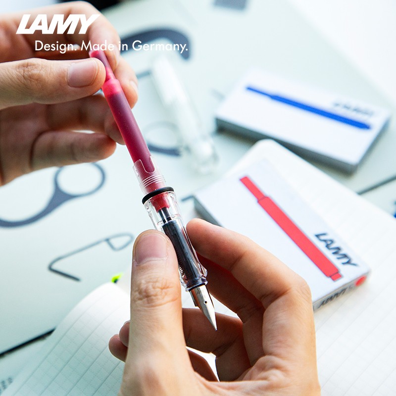 凌美（LAMY）墨水筆一次性水芯(紅色)_http://lucerna.cn/img/images/C202007/1595555284586.jpg