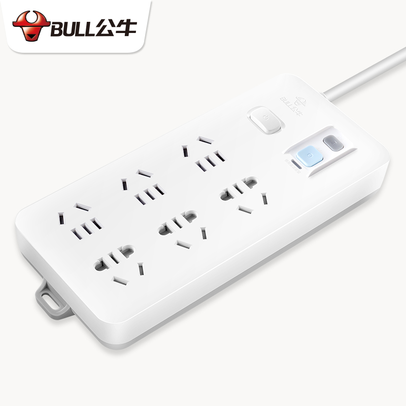 公牛(BULL)GN-705插座排插接線板插線板漏電保護(hù)防觸電 6孔 5米_http://lucerna.cn/img/images/C202007/1595556513895.jpg