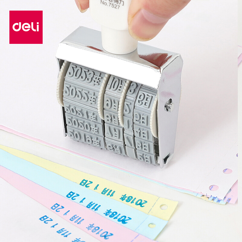 得力（deli） 7527 日期印 可調(diào)日期章 生產(chǎn)日期 字高5mm_http://lucerna.cn/img/images/C202008/1596765284600.jpg