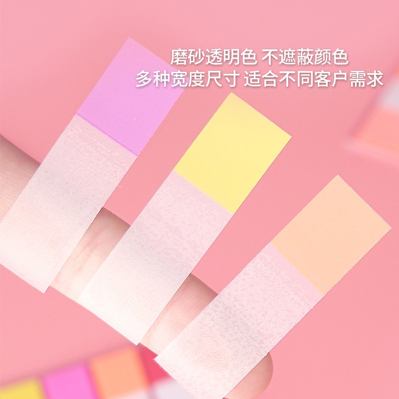 3M（Post-it） 683-5CF 透明抽取式指示標(biāo)簽 12*44mm 20張*5色/包_http://lucerna.cn/img/images/C202008/1597633207540.jpg