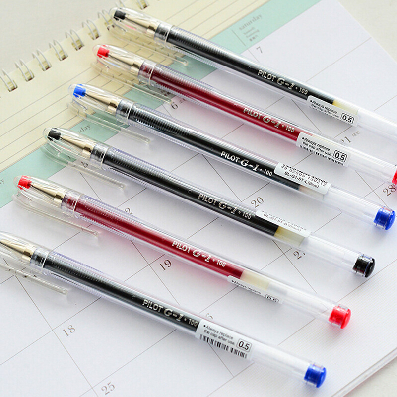 百樂(lè)（PILOT）BL-G1-5T 子彈頭中性筆啫喱筆 簽字筆0.5mm/12支裝（藍(lán)色）_http://lucerna.cn/img/images/C202009/1598929487467.jpg