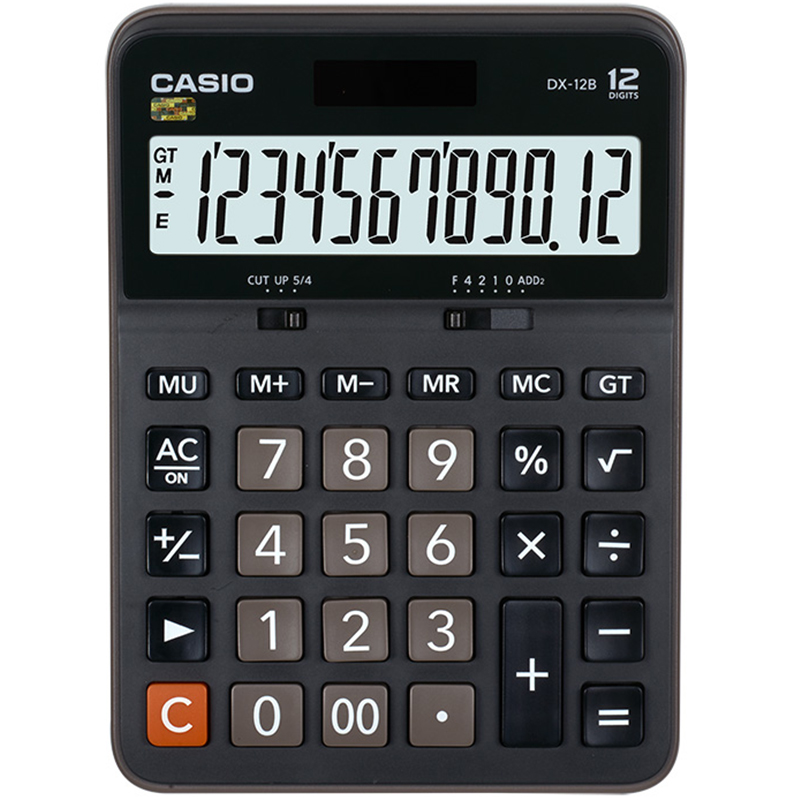 卡西歐（CASIO） DX-12B 商務(wù)計(jì)算器 大型機(jī) 黑色 DX-12S升級(jí)款_http://lucerna.cn/img/images/C202009/1600671375095.jpg