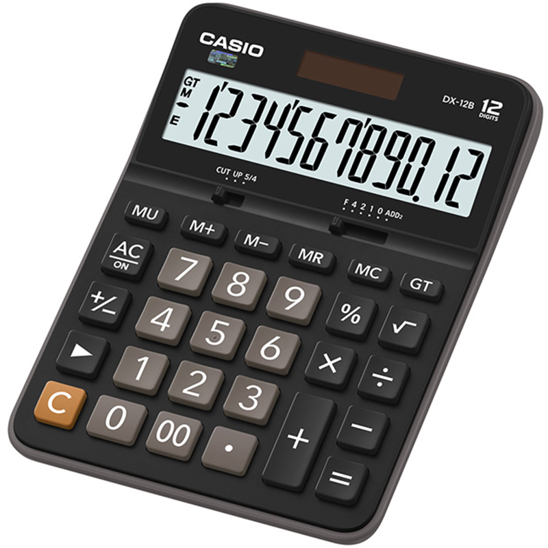 卡西歐（CASIO） DX-12B 商務(wù)計(jì)算器 大型機(jī) 黑色 DX-12S升級(jí)款_http://lucerna.cn/img/images/C202009/1600671376593.jpg