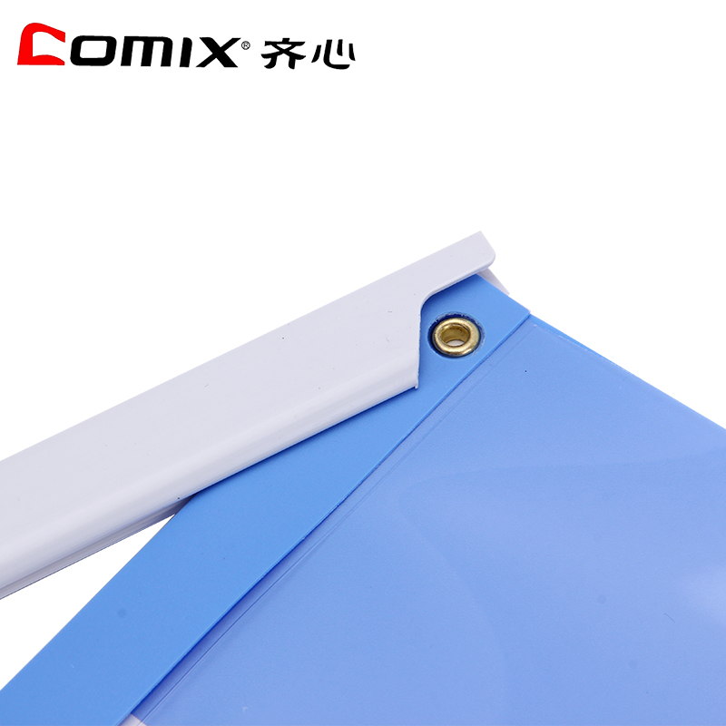 齊心（COMIX） QW324A 辦公必備拉邊桿 報(bào)告夾 A4 10張 單個(gè)裝_http://lucerna.cn/img/images/C202010/1603684386370.jpg