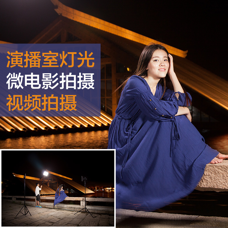 神牛（Godox）LED500補光燈攝影燈led常亮影視燈雙色溫攝像燈影室燈_http://lucerna.cn/img/images/C202103/1617087379784.jpg
