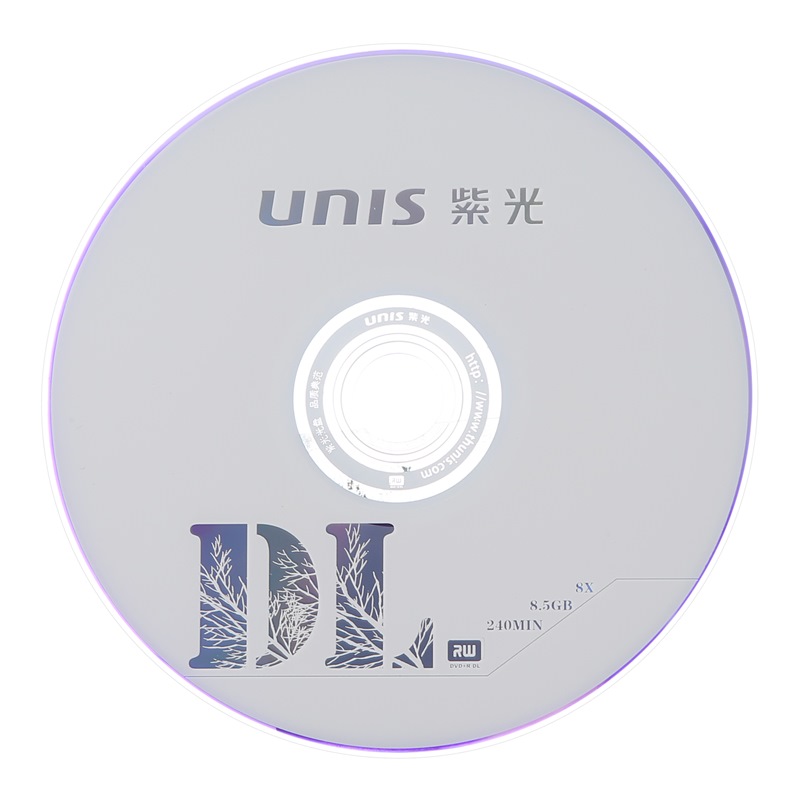 紫光（UNIS）DVD+R DL 刻錄盤(pán) 8.5G 光盤(pán) 8速 單面雙層 50片桶裝_http://lucerna.cn/img/images/C202104/1617863942924.jpg