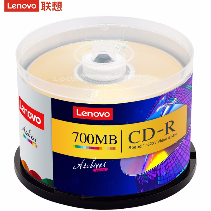 聯(lián)想（Lenovo）CD-R 光盤 52速700MB 桶裝50片_http://lucerna.cn/img/images/C202203/1648457406609.jpg