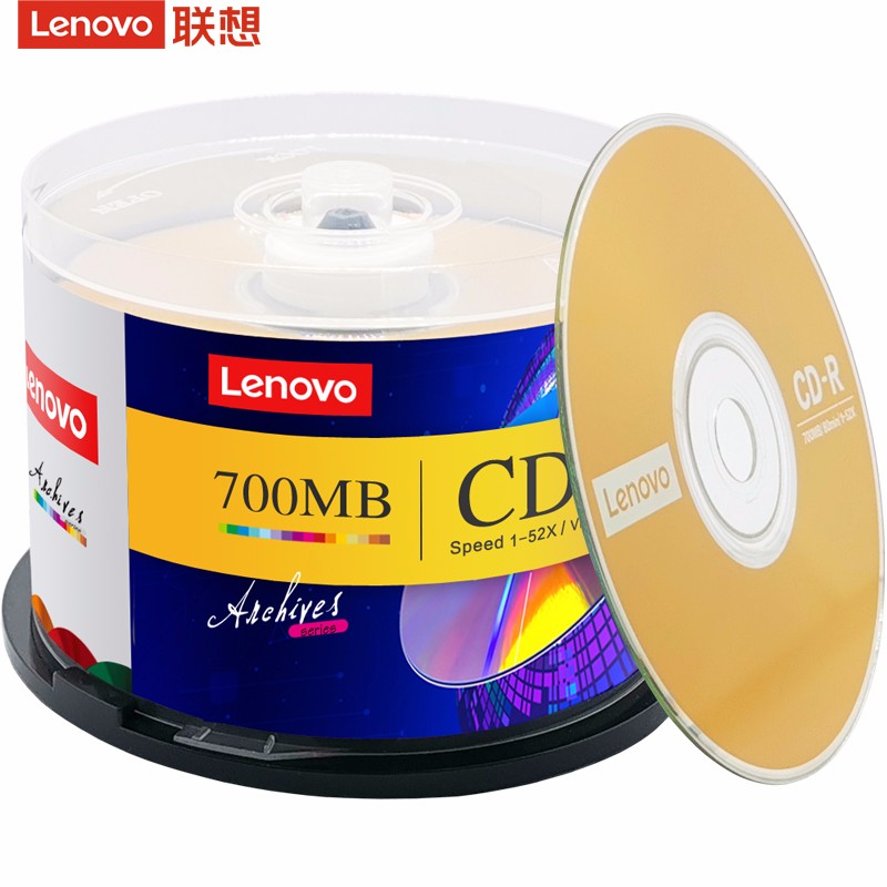 聯(lián)想（Lenovo）CD-R 光盤 52速700MB 桶裝50片_http://lucerna.cn/img/images/C202203/1648457406654.jpg
