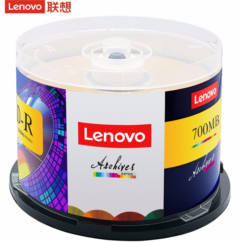 聯(lián)想（Lenovo）CD-R 光盤 52速700MB 桶裝50片_http://lucerna.cn/img/images/C202203/1648457406779.jpg
