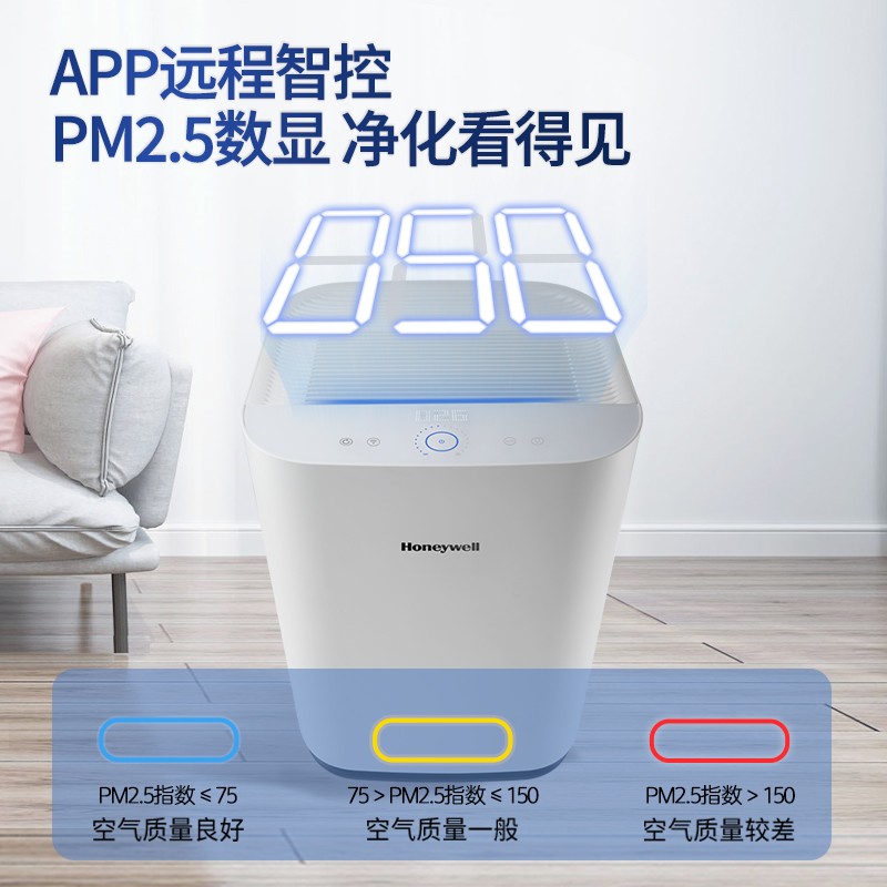 霍尼韋爾（Honeywell） KJ820F-J21C空氣凈化器 室內(nèi)凈化除甲醛除菌 新房辦公室凈化器_http://lucerna.cn/img/images/C202204/1648862712611.jpg