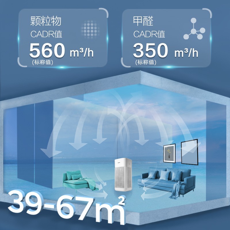霍尼韋爾（Honeywell） KJ560F-P22W空氣凈化器 UV消毒除菌除甲醛除霧霾空氣消毒機(jī)_http://lucerna.cn/img/images/C202204/1648863187164.jpg
