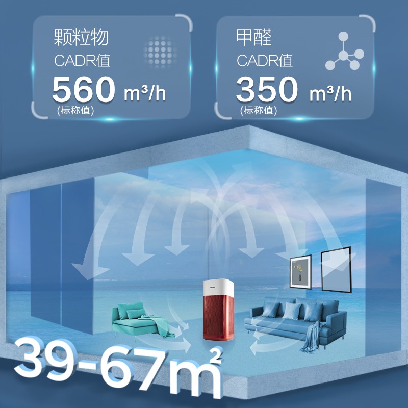 霍尼韋爾（Honeywell） KJ560F -P22R空氣凈化器 UV消毒除菌除甲醛除霧霾空氣消毒機(jī)_http://lucerna.cn/img/images/C202204/1648863345525.jpg