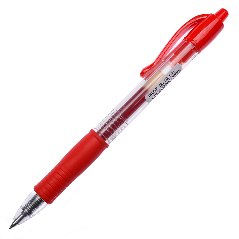 百樂（PILOT）BL-G2-5-R 按動(dòng)中性筆啫喱筆 簽字筆0.5mm 12支/盒 (紅色) _http://lucerna.cn/img/sp/100/c71b52a7-e8c7-4543-91dd-e77bf00453c0.jpg