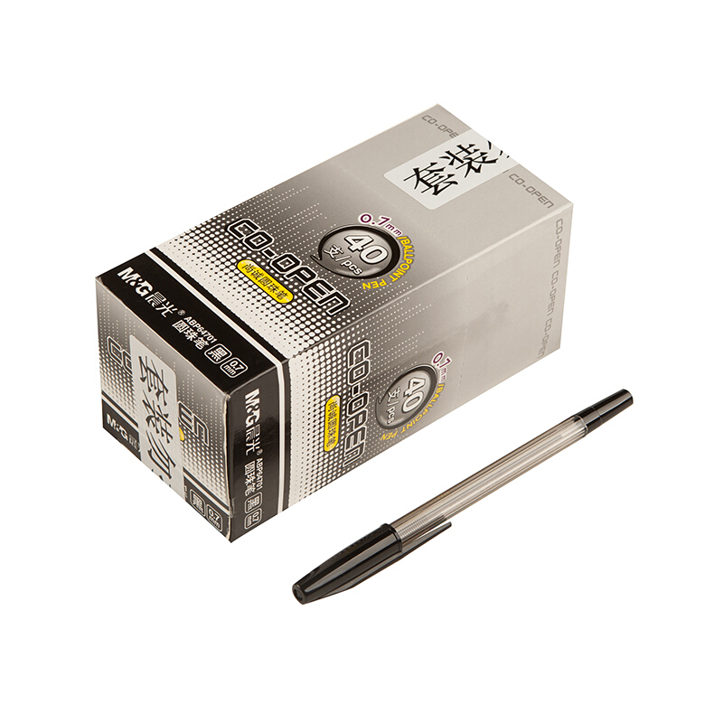 晨光（M&G） ABP64701 子彈頭圓珠筆 中油筆 原子筆0.7mm (簡約黑色) _http://lucerna.cn/img/sp/101/fcc8ba70-3884-4fab-8eeb-162f2f09b30a.jpg