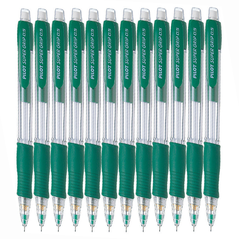 百樂(lè)（PILOT） H-185-SL 自動(dòng)鉛筆 透明筆桿0.5mm（綠色）