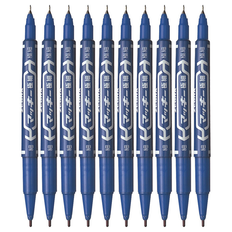 斑馬（ZEBRA） MO-120-MC-BK 小雙頭記號(hào)筆 單支裝（藍(lán)色）_http://lucerna.cn/img/sp/104/55399842-a66c-45ca-acc9-9b9c974a516a.jpg