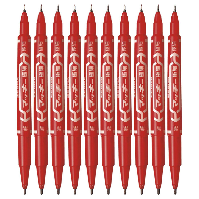 斑馬（ZEBRA） MO-120-MC-BK 小雙頭記號(hào)筆 單支裝（紅色）_http://lucerna.cn/img/sp/104/a603aed2-59eb-46a6-8a91-b98f44c7a986.jpg