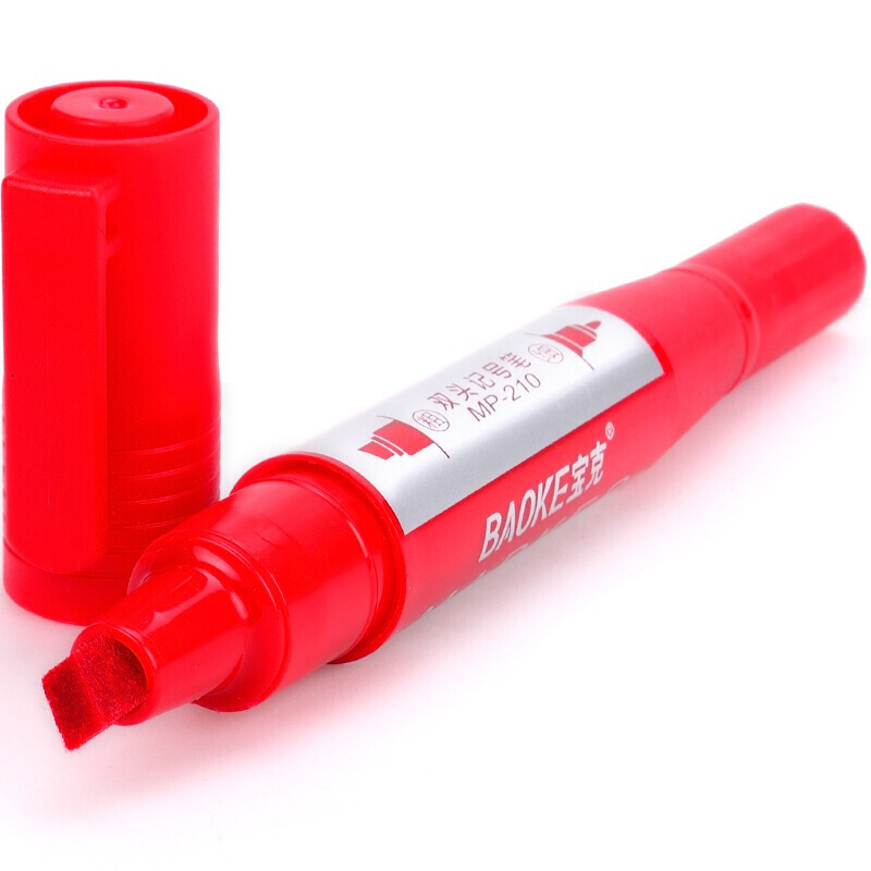 寶克（BAOKE） MP-210 油性大雙頭記號筆 12支/盒（紅色）_http://lucerna.cn/img/sp/104/a8f71ebc-cad4-4aae-91ae-193652ffe9c9.jpg