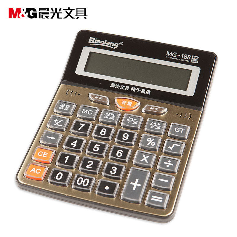 晨光（M&G） ADG9813 MG-188 7 12位桌面型語音計算器_http://lucerna.cn/img/sp/139/6f7ee1d2-b1b5-417d-b846-0d4eba9f6104.jpg