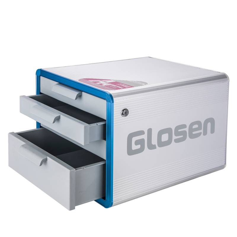 金隆興（Glosen） C6731 鋁合金四層A4桌面文件柜資料柜帶鎖 外置拉手四層 藍(lán)色_http://lucerna.cn/img/sp/147/fbf6de38-366b-460e-9430-ae1fd43951f1.jpg