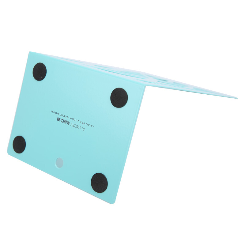 晨光（M&G） ABS91718 樹影金屬鐵書立2片/付 6.8英寸（藍色）_http://lucerna.cn/img/sp/159/0a41a181-5005-4012-853b-60dc3510cde1.jpg