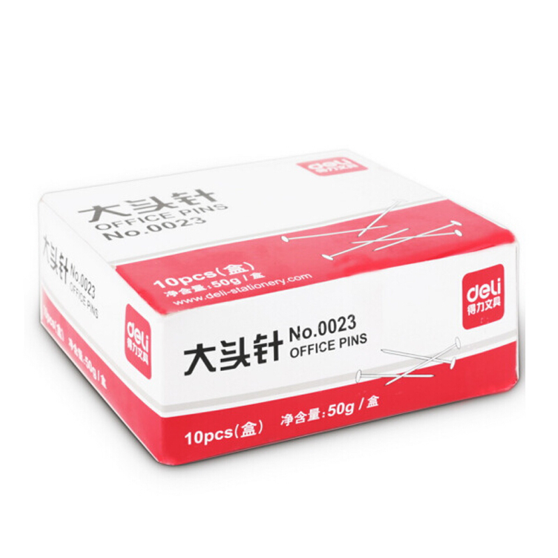 得力（deli） 0023 PP盒裝大頭針 單盒 50g盒 _http://lucerna.cn/img/sp/160/c442be7a-351a-41fa-8698-af836b8d1be7.jpg