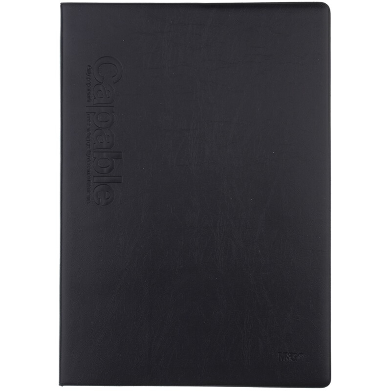 晨光（M&G） APYLL488 辦公簡(jiǎn)約皮面記事本 B5/76頁(yè) 黑色