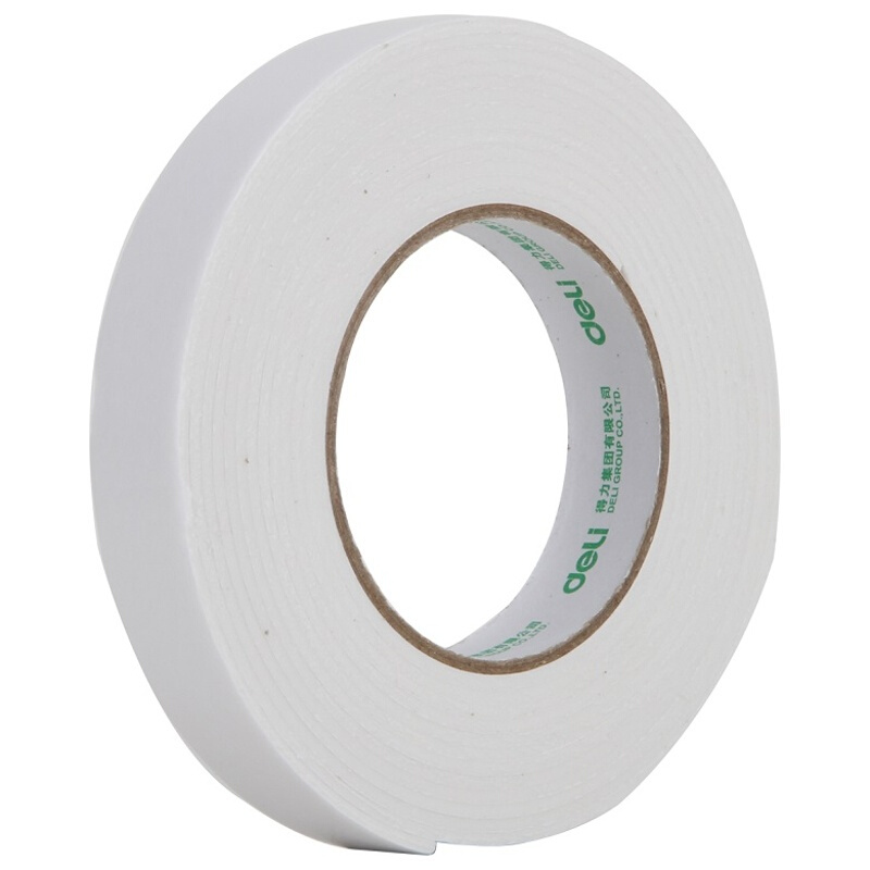 得力（deli） 30410 海綿膠泡棉雙面膠 12mm*5y 1卷裝_http://lucerna.cn/img/sp/208/1ee1f837-ba7e-4e1b-babf-6367a48365e4.jpg
